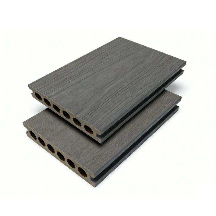 Round Hole Co-Extruded WPC Decking