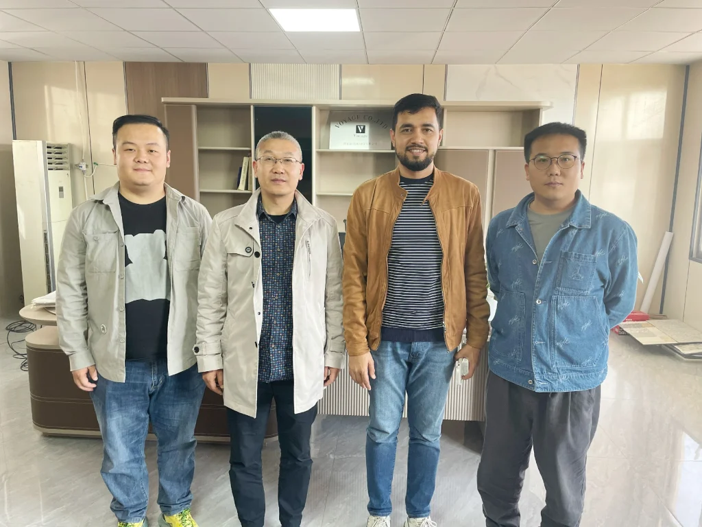 Photo after the inspection at factory