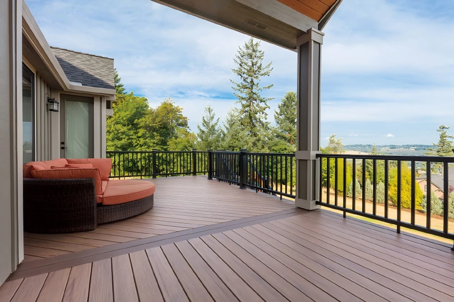 Commercial grade outdoor flooring