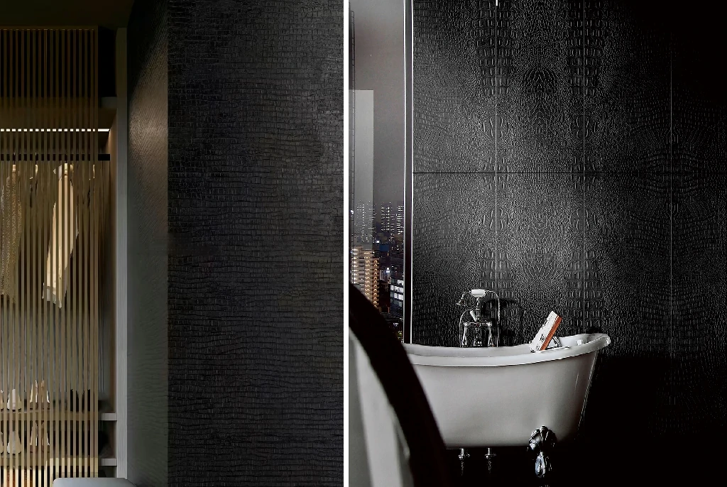 Crocodile Grain-Inspired Easy to Handle Flexible Stone​