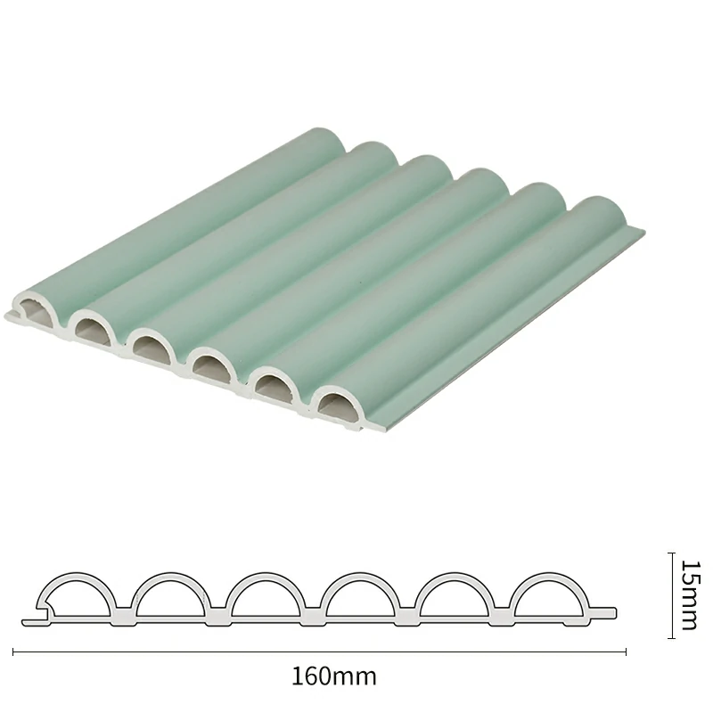 Half-Round WPC wall panel