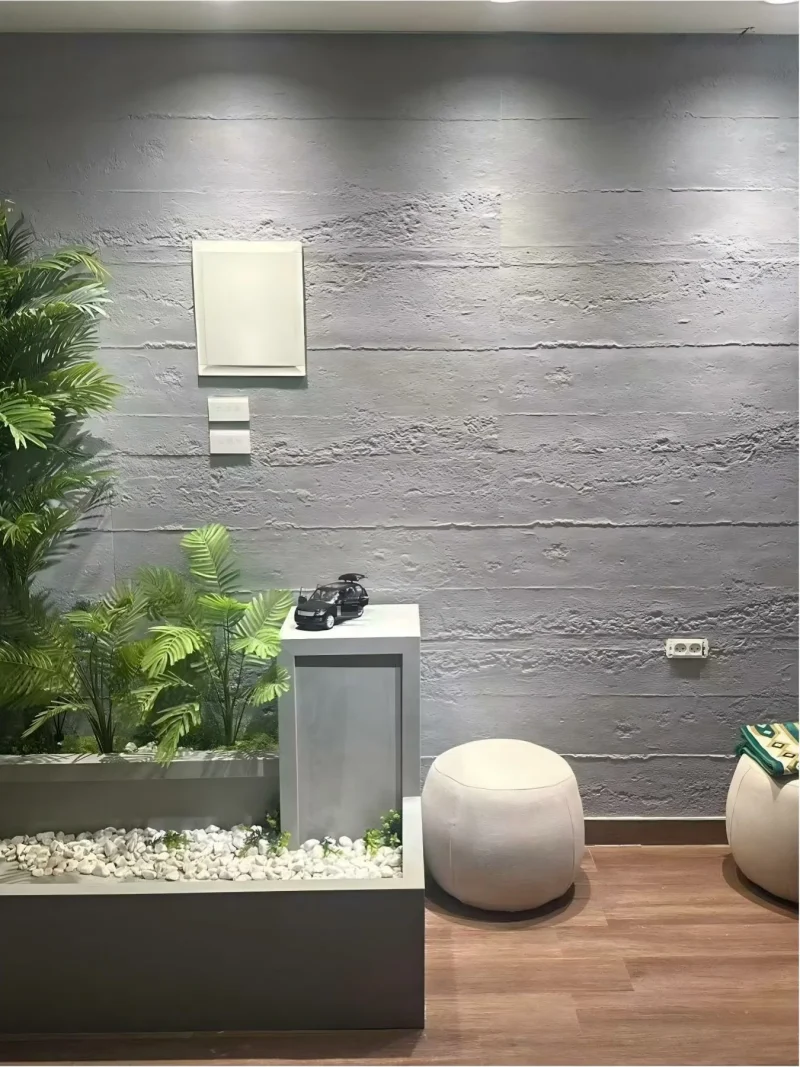 Lightweight cement wood cladding