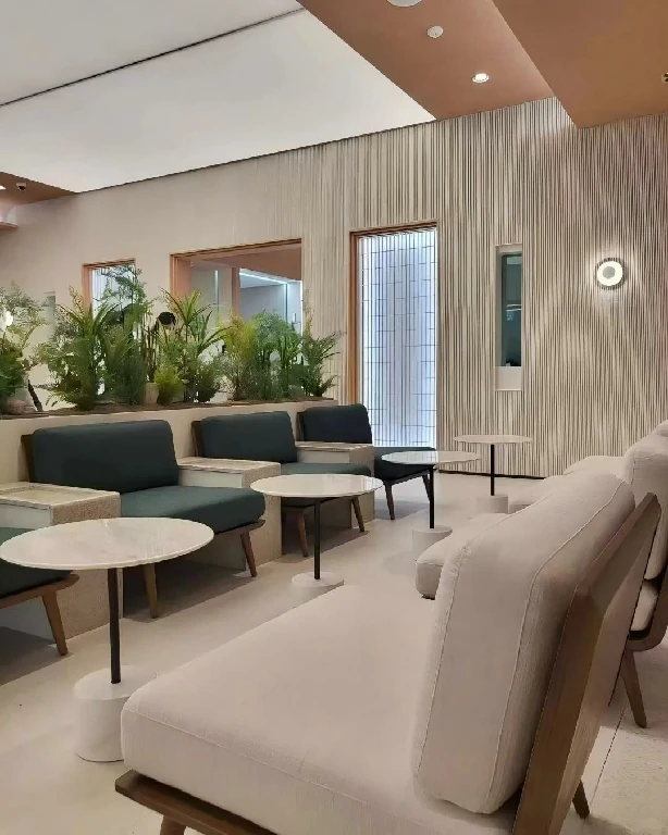 Lightweight grooved stone cladding~1