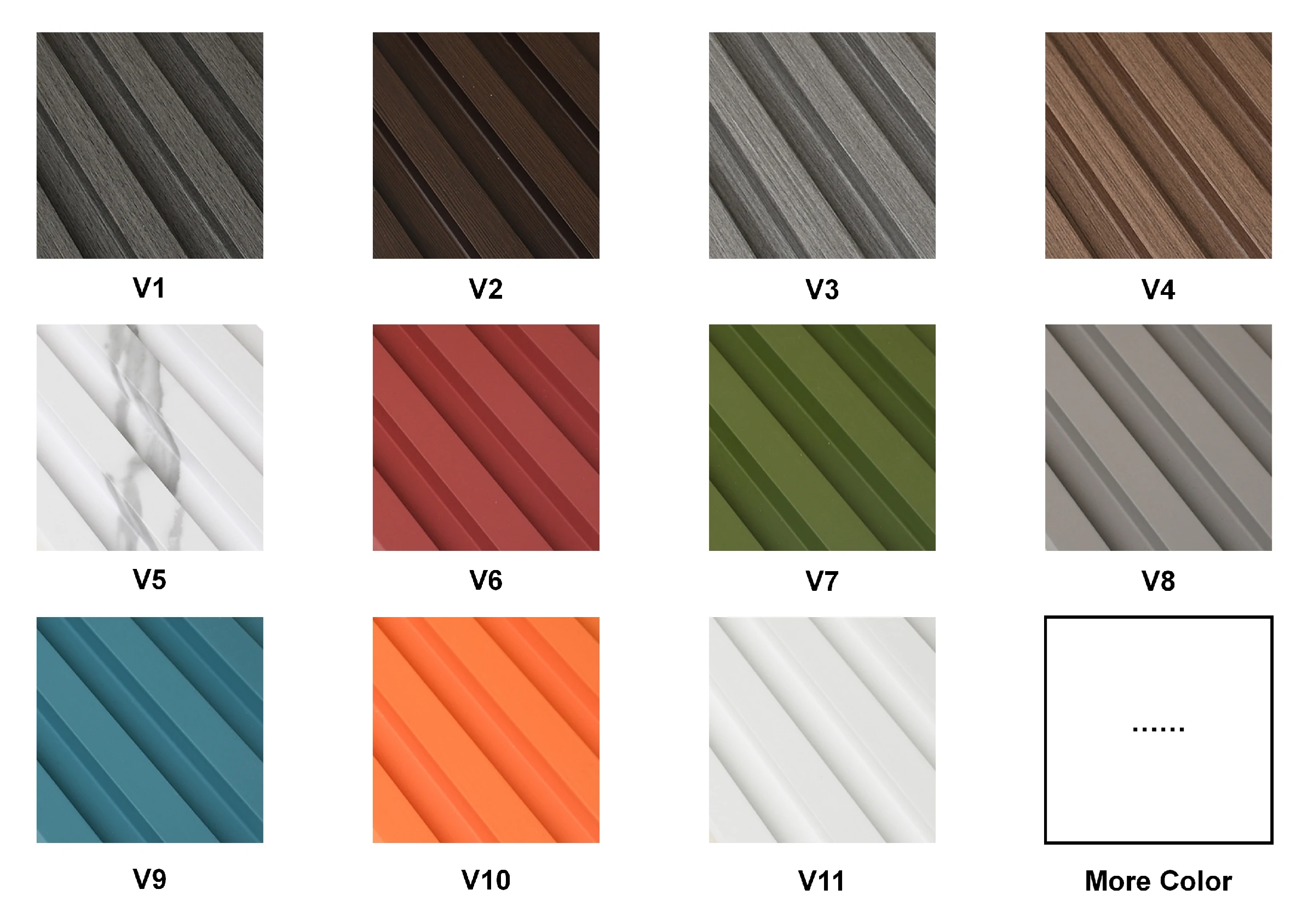 More color options is available