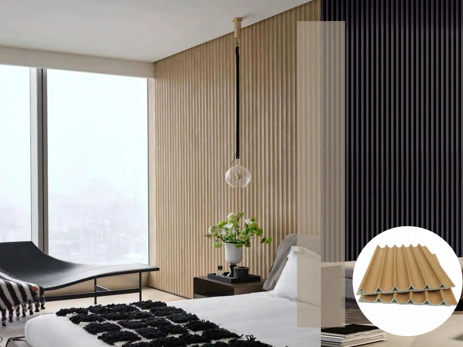 OEM WPC concave panel manufacturer