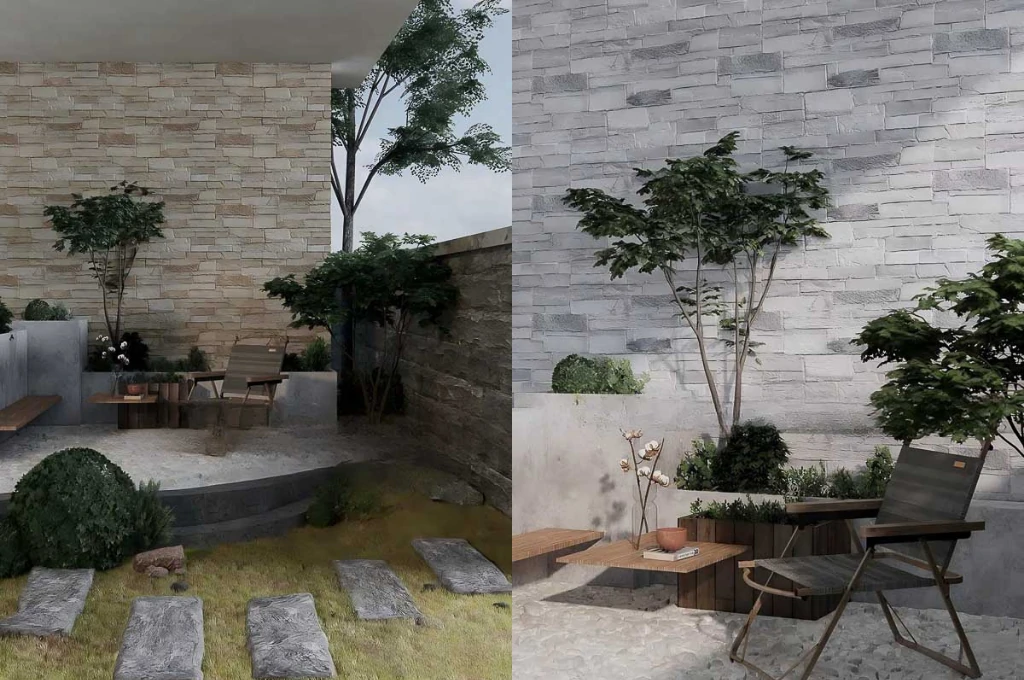 Packing Stone-Inspired Flexible Stone 