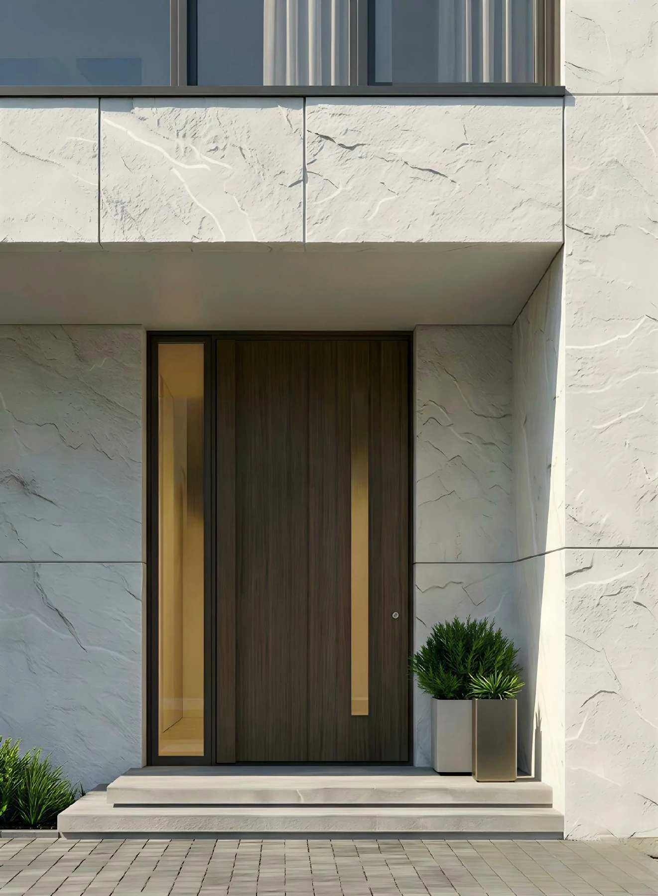 Rustic slate soft stone exterior