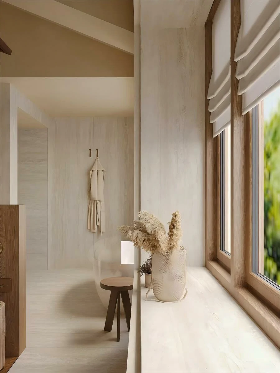 Seamless joint flexible stone veneer