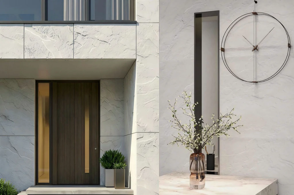 Slate-Inspired Flexible Stone 