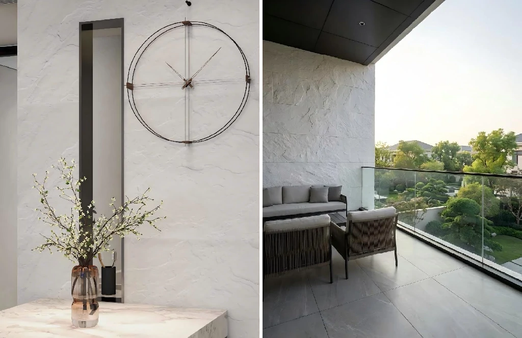 Slate-Inspired Low Maintenance Flexible Stone​