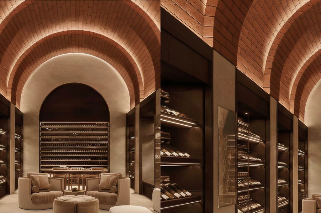 Split Brick-Inspired Flexible Stone 