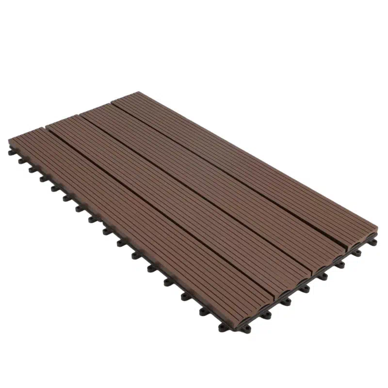 WPC decking tiles