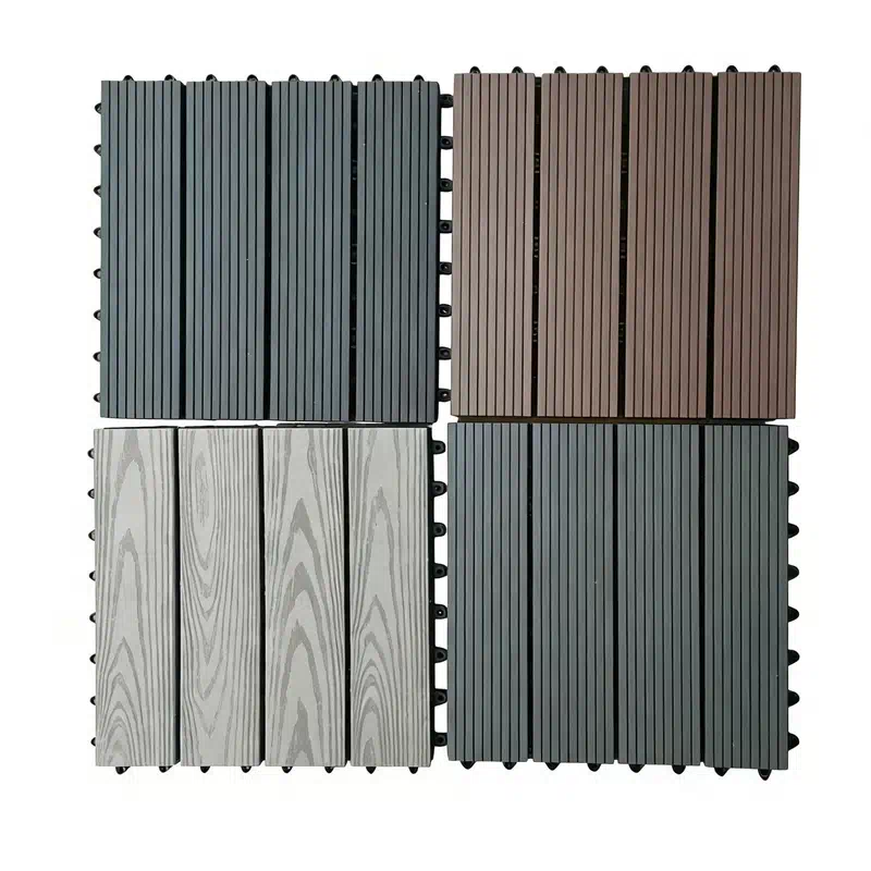 Wholesale WPC decking tiles 30x30cm
