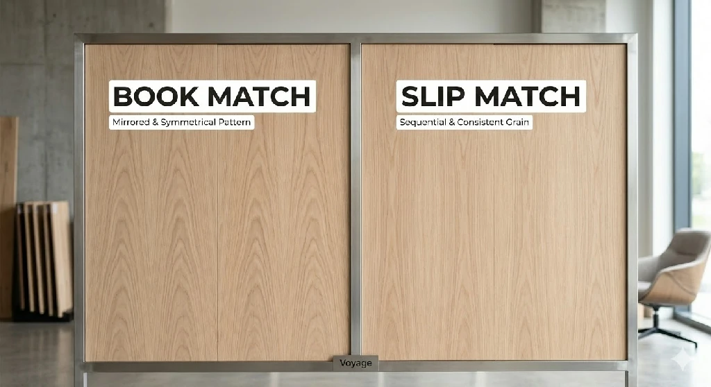 Expert Veneer Matching & Grain Patterns