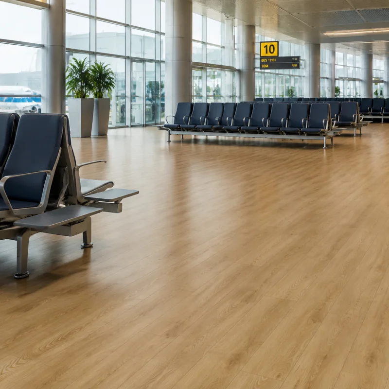 12mm-ac5-commercial-laminate-flooring-airport-lounge-application