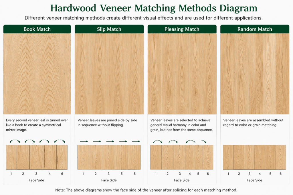 hardwood-veneer-matching-methods-book-slip-random-match