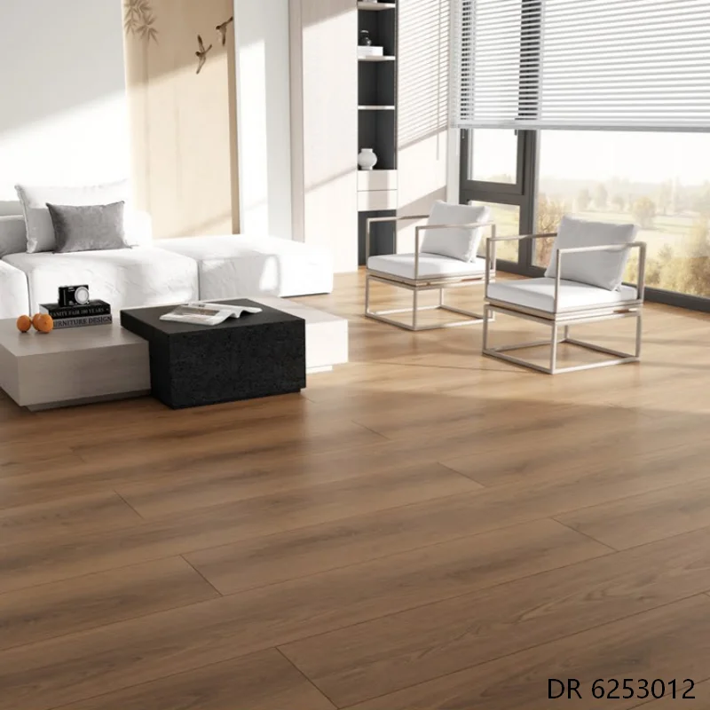 12mm 1220×200mm AC5 Class 33 Waterproof Laminate Flooring with Wax-Sealed Edges