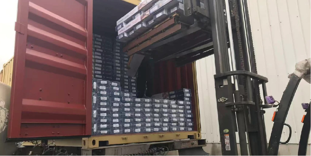 Container loading and shipment