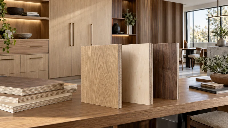 Decorative Hardwood Plywood Panels Furniture Cabinetry