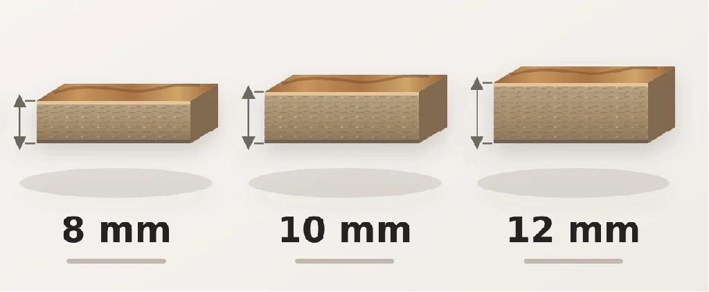 THICKNESS OPTIONS