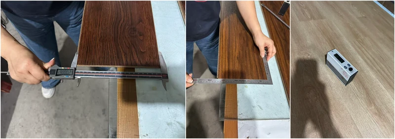 Laminate flooring abrasion testing for supplier quality control